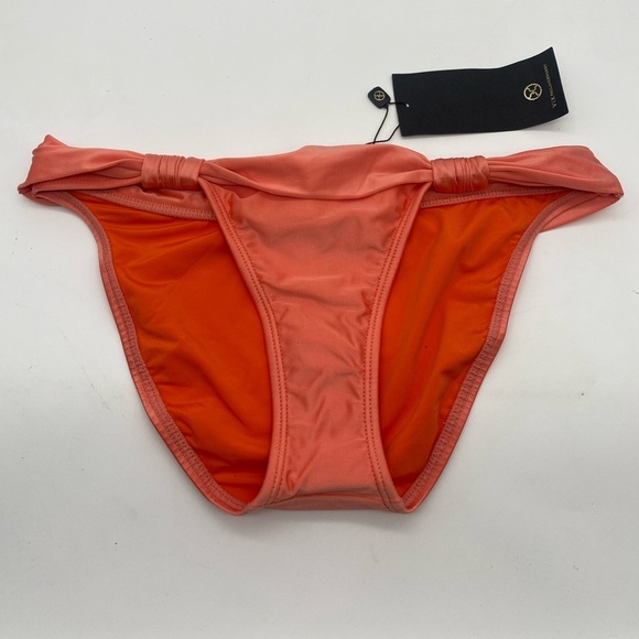 ViX coral pink bikini bottoms NWT